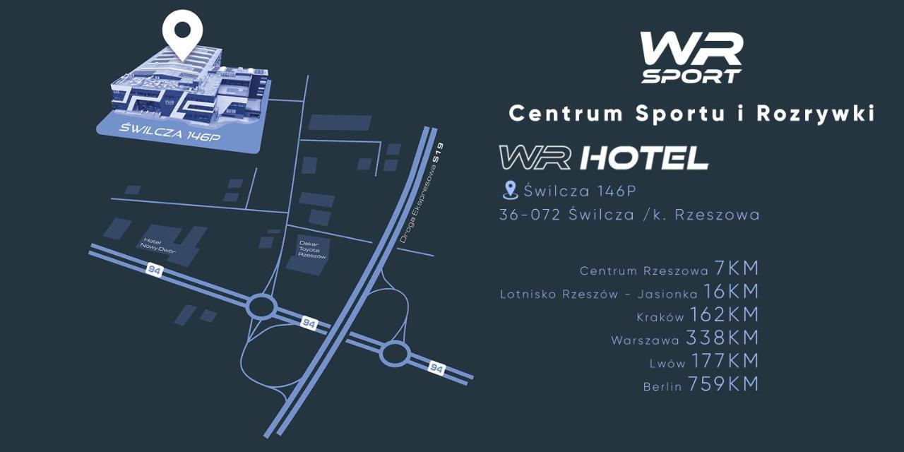 Wr Sport Hotel & Spa - Centrum Sportu I Rozrywki Świlcza Eksteriør bilde
